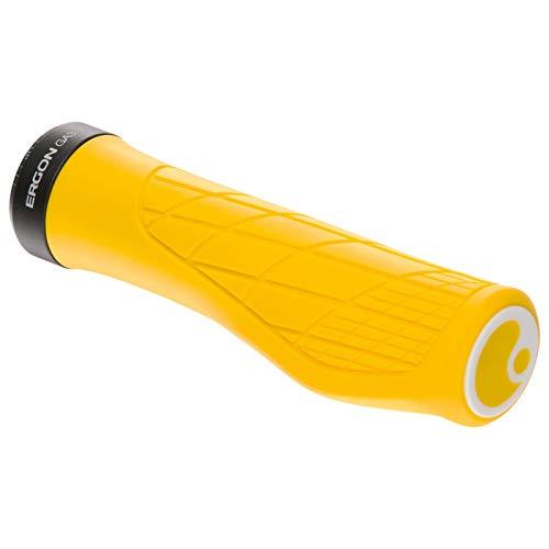 Ergon Grips Technical-Ga3 Small Yellow Mellow (Jaune), Maniglia per Bicicletta Unisex-Adulto, Giallo, S