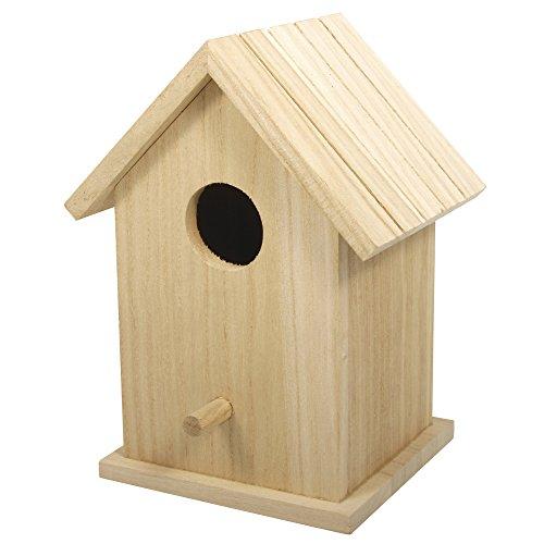 Rayher 62291000 casetta Box in legno FSC Mix Credit, 12,5 x 10 x 17 cm, 2 Parti