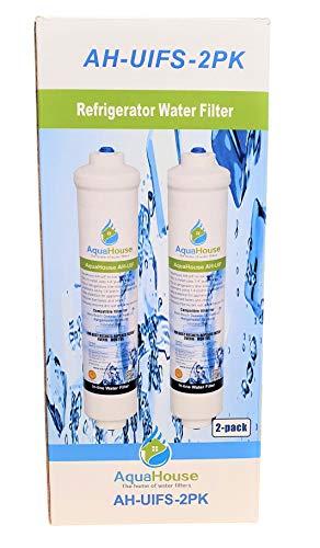 2x AquaHouse UIFS Compatibile Filtro Frigorifero acqua per Samsung DA29-10105J HAFEX/EXP WSF-100 Aqua-Pure Plus (filtro esterno solo)