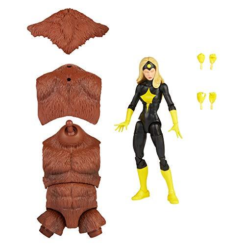 Marvel Hasbro Legends Series, Action Figure Darkstar 15 cm con Design e articolazioni di Alta qualità, Include 2 Accessori e 1 Elemento “Crea Un Personaggio”, Multicolore, F2590