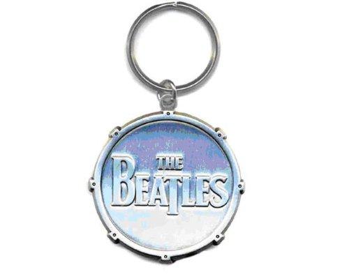 All Metal Die-Cut Drum Logo Keyring