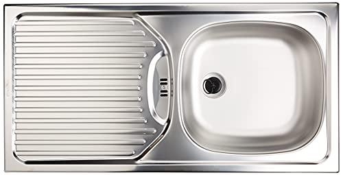 Pyramis CA1, Lavabo da incasso in acciaio Inox lucido