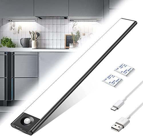 LED RICARICABILI IN ARMADIO LUCI USB Sensore Di Movimento Luce Armadio Da Cucina 