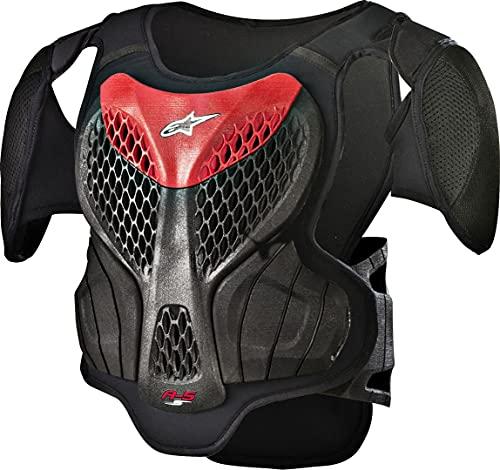 Alpinestars A-5 S Youth Body Armour Nero Rosso Lxl