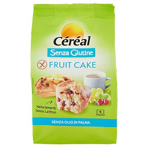 Céréal Tortine con Frutta Secca senza Glutine Fruit Cake, 200g