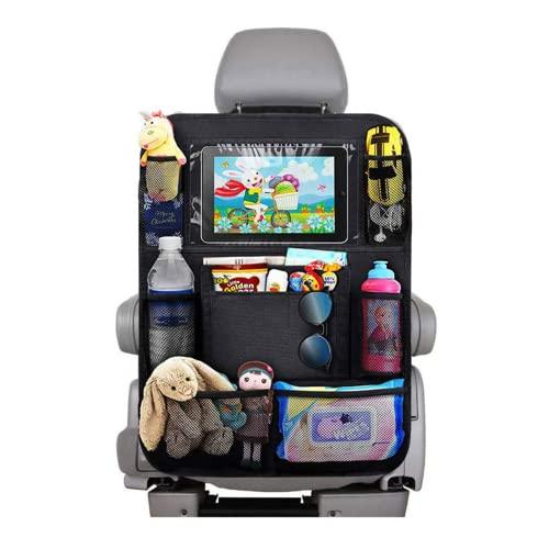 BillyBath Organizer per Sedile Auto, Organizer Sedile Posteriore Auto, Multi-Tasca Organizer Auto Proteggi Sedili Auto Bambini Accessori Auto Impermeabile e Resistente 1 Pezzi