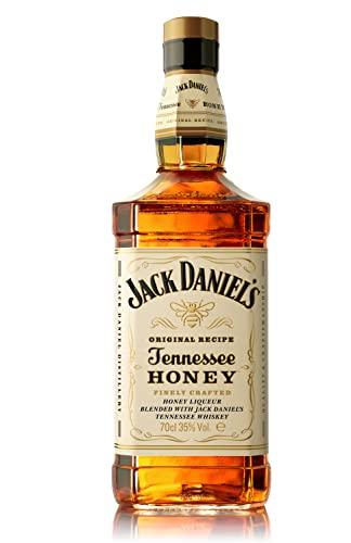 Jack Daniel's Tennessee Honey-Il tradizionale Tennessee Whiskey con aggiunta di liquore al miele. Gusto morbido e avvolgente. Vol 35% - 70 cl