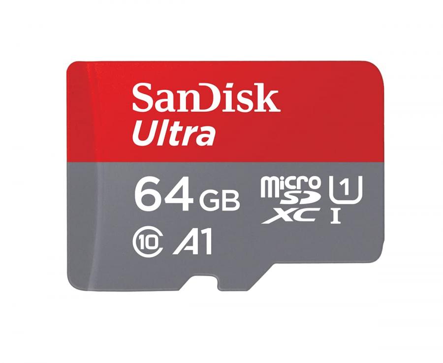 SanDisk 64GB Ultra microSDXC 140MB/s+SD Adapter