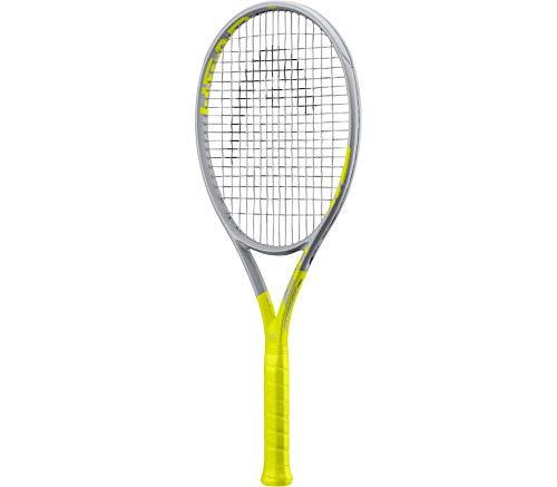 HEAD Racchetta da tennis Graphene 360+ Extreme Pro – non incordata, 16 x 19 cm, grigio/giallo (720) 3