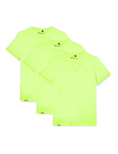T-Shirt Fluo Yf Confezione 3 pezzi - L - Fluoyfl