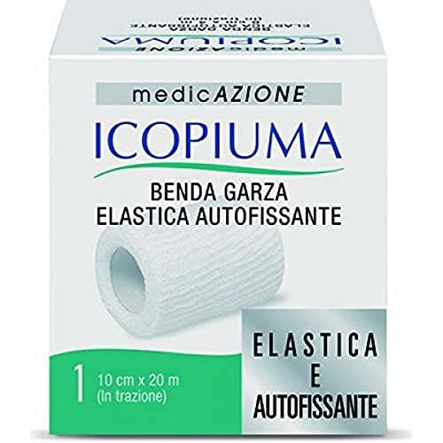 Icopiuma Benda Garza Elastica Autofissante, 10 cm x 20 M
