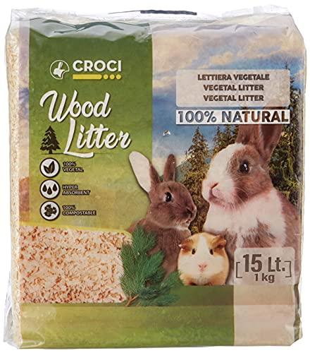 Croci Lettiera Vegetale, 1 kg (Confezione da 1)
