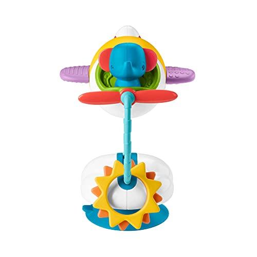 Fisher-Price- Giocattolo da Vassoio con Ventosa Piano di Attività Pulizia Totale, Giocattolo per Bambini 3+Mesi, GWW53
