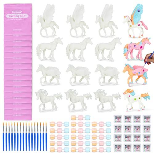 Unicorno Bambina Gadget Compleanno Bambini, Set Pittura Bambini 16