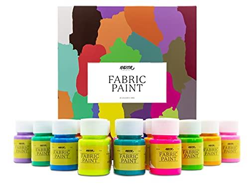 Pittura per Tessuti Permanenti e Lavabile Nazca Colors – 24 Colori