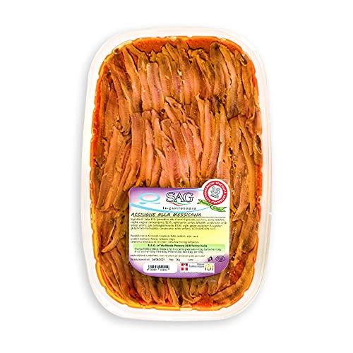 Filetti di acciughe in salsa rossa o 