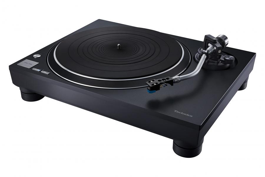 Technics SL-100CEG-K Giradischi a Trazione Diretta Premium, Stabilità di Rotazione Perfetta, Vibrazioni Assenti, Braccio a S Altamente Preciso