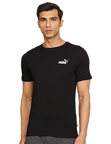 PUMHB|#Puma Ess Small Logo Tee, Maglietta Uomo, Puma Black, S