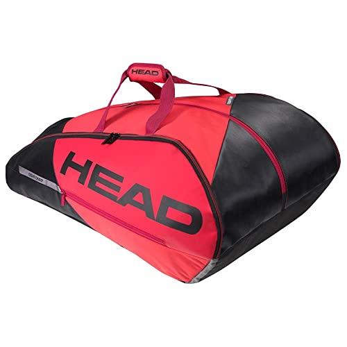HEAD Tour Team 12R Monstercombi 12 - Borsa per racchette, colore: Nero/Rosso