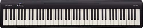 Roland FP-10 Piano Digitale, Piano Digitale a 88 tasti, Portatile, Ideale per la casa e l'esercizio, Nero