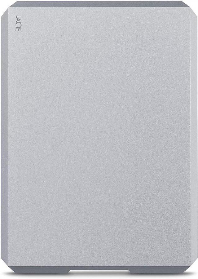 LaCie Mobile Drive, 4 TB, Hard Disk Esterno Portatile, USB-C, USB 3.0, Space Grey 2 anni di servizi Rescue (STHG4000402)