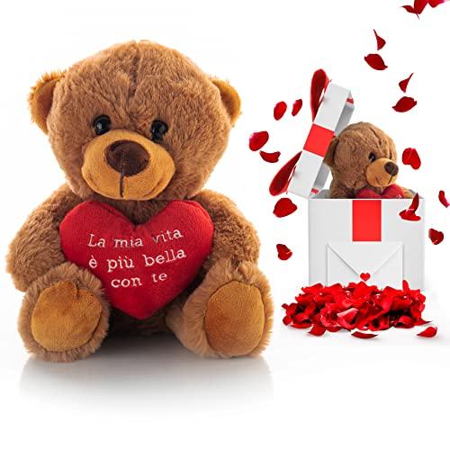 HAND - Box in Love Orsacchiotto Peluche San Valentino con ...
