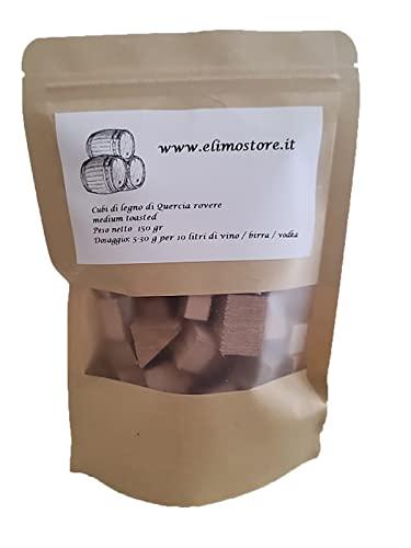 elimostore cubetti Chips Trucioli di Rovere Francese 150 gr