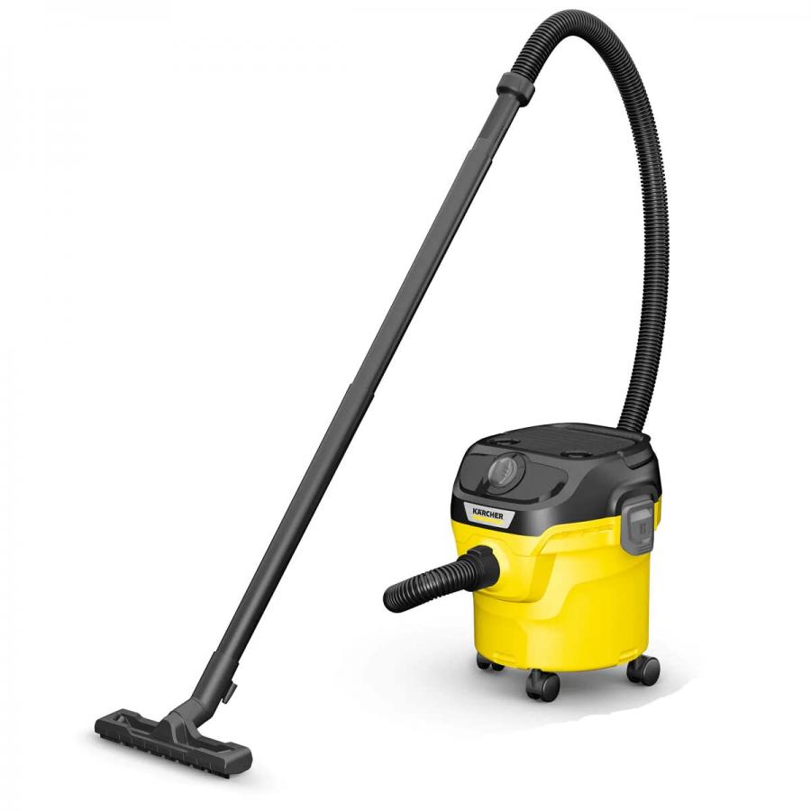 Bidone Aspiratutto Solidi e Liquidi 12 lt 4 ruote 1.628-401.0 KWD 1
