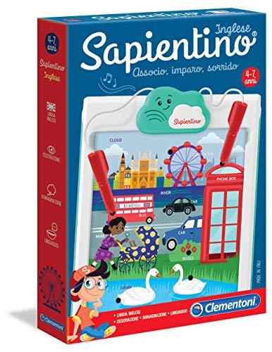 Clementoni Sapientino Inglese New Gioco Educativo, Multicolore, 16216