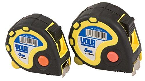 Flessometro mm 25 ml 5 Tekna Pro Pezzi 12 - 171525GVC 1625