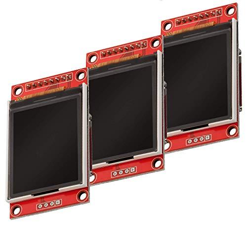 AZDelivery 3 x 1.8 pollici SPI TFT Display ST7735 con 128 x 160 Pixel compatibile con Arduino e Raspberry Pi incluso un E-Book!