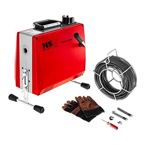 MSW Motor Technics - MSW-DRAIN CLEAN 2.3E - Macchina sturatubi - 390 W - fino a 100 mm