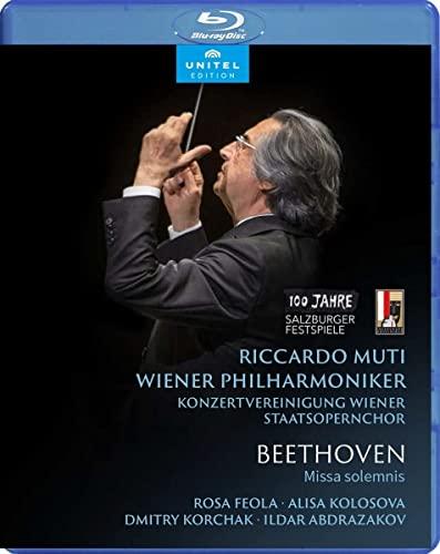 Beethoven: Missa Solemnis [Rosa Feola; Alisa Kolosova; Dmitry Korchak; Ildar Abdrazakov; Wiener Philharmoniker; Riccardo Muti] [Unitel Edition: 806604] [Blu-ray]
