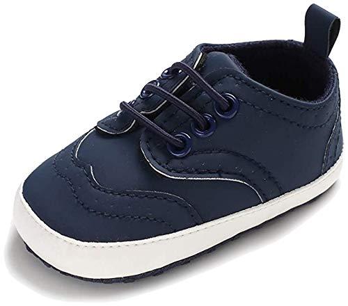 LACOFIA Scarpine Primi Passi Bimbo morbide Scarpe Stringate con