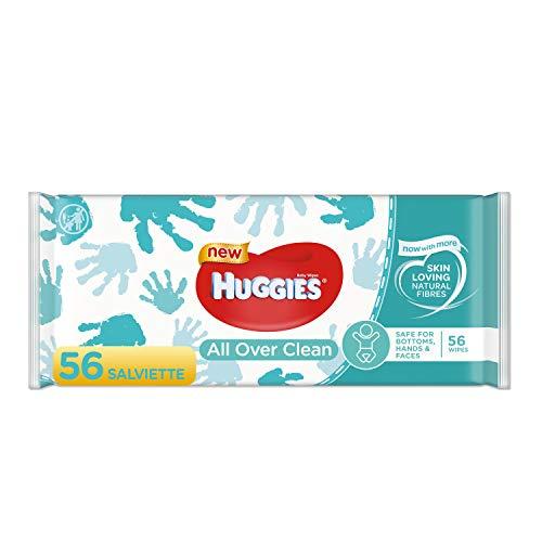 Huggies Everyday Salviette Umidificate Per Bambini, 1 Pacco Da 56 Pezzi - 300 Gr