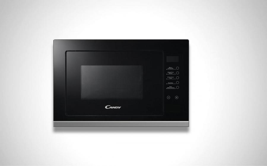 Forno Microonde Combinato con Grill da Incasso Capacità 25 Litri Potenza 900 Watt Larghezza 60 cm colore Nero / Inox - MIG25BNT Serie New Timeless