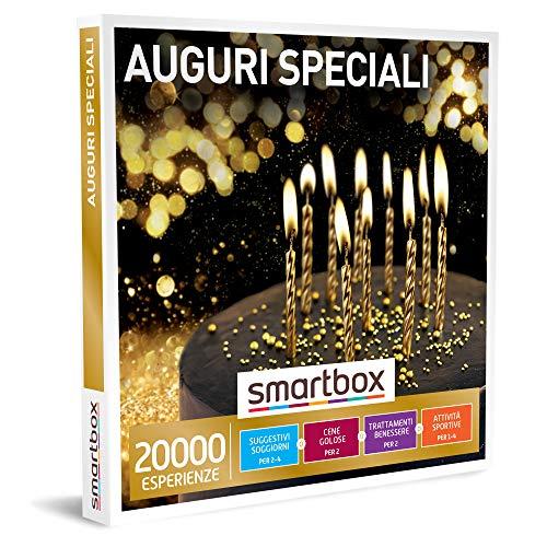 smartbox - Cofanetto Regalo Auguri Speciali - Idea Regalo Originale - Soggiorno o Cena o Pausa Relax o Sportiva da 1 a 4 Persone