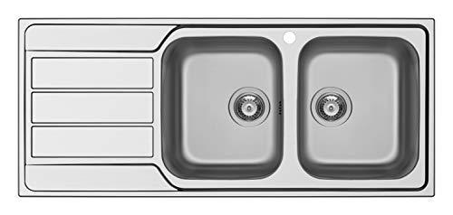Schock Master D200DX Lavello acciaio inox, 116 x 50 x 20 cm
