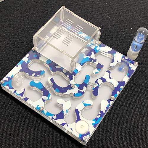 Formicario formicaio formicario educativo con umidità e alimentatore automatico dell'acqua set per formiche LIVE (inverno camuffamento)