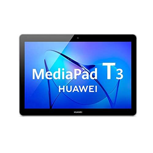 HUAWEI Mediapad T3 Tablet 4G LTE, CPU Quad-Core A53, 2 GB RAM, 16 GB, Display da 10 Pollici, Grigio (Ricondizionato)