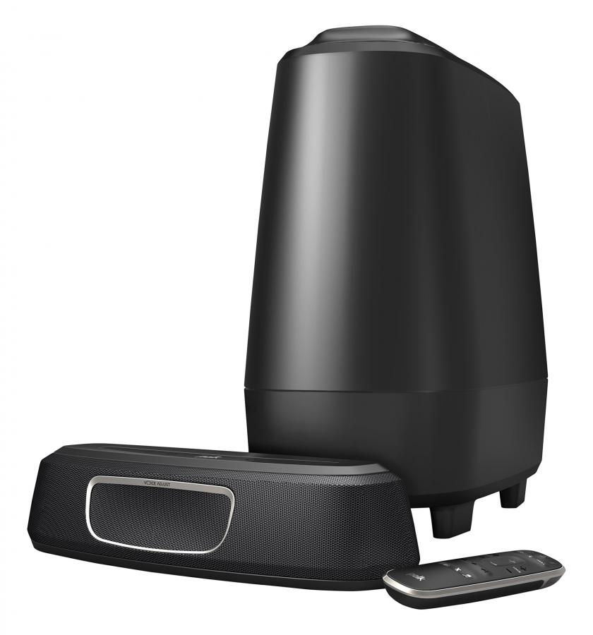 Polk Audio MagniFi - Mini Sound Bar + impianto compatto subwoofer wireless, colore: Nero