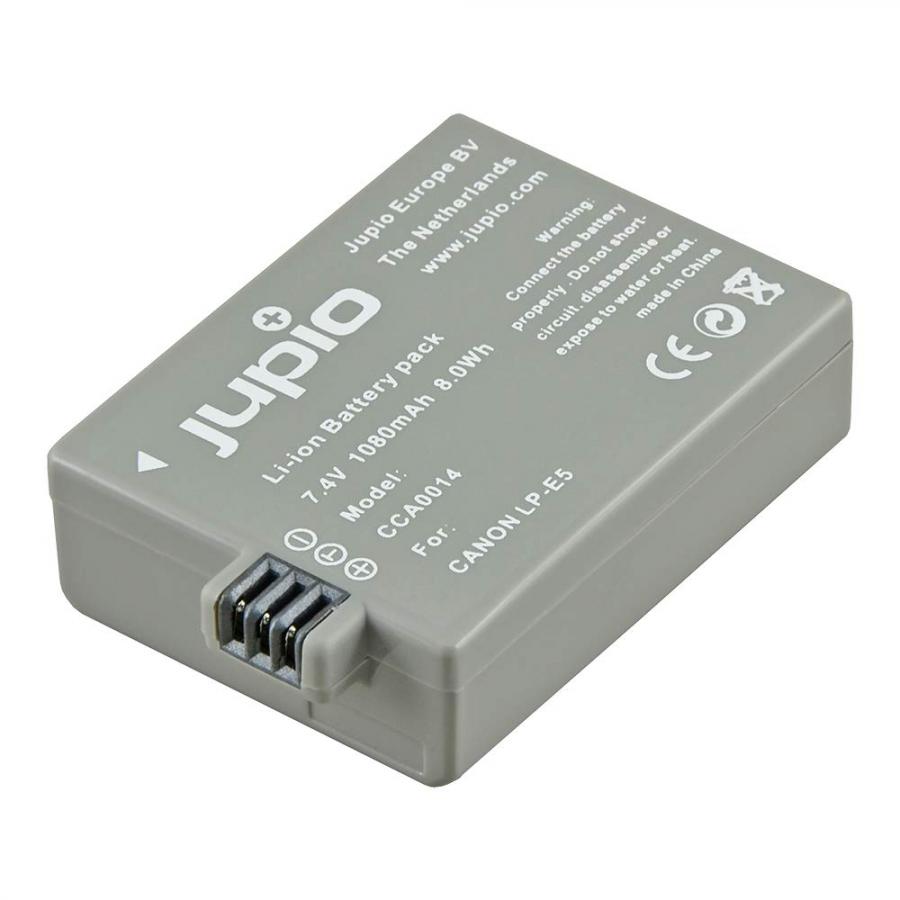 Jupio CCA0014 Batteria per Canon LP-E5/NB-E5, Nero
