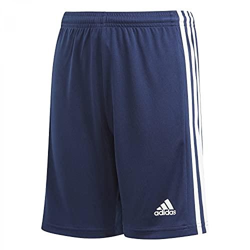 adidas Boy's Shorts (1/4) Squad 21 SHO Y, Navblu/White, GN5764, 140 EU