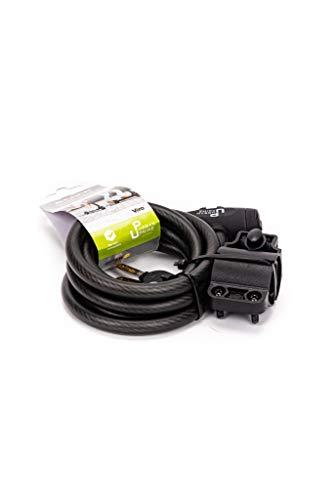 Urban Prime E- Lock, Lucchetto monopattini elettrici Unisex Adulto, Nero, Taglia Unica