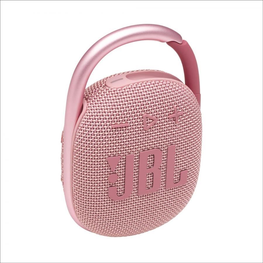 JBL CLIP 4 Speaker Bluetooth Portatile, Cassa Altoparlante Wireless con Moschettone Integrato, Design Compatto, Resistente ad Acqua e Polvere IPX67, fino a 10 h di Autonomia, USB, Rosa