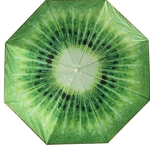 Milani Home Ombrellone da Spiaggia Trama Frutta Divertente Bambini Colore Casuale, m Ø 1,80