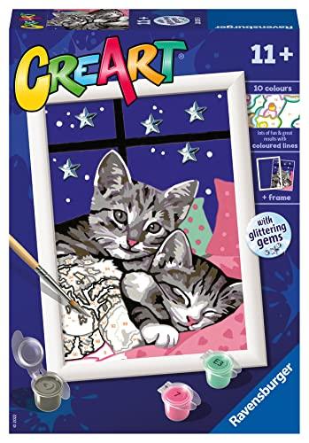 Ravensburger - CreArt Serie E Dolci Gattini, Dipingere 11+ Anni, 202133
