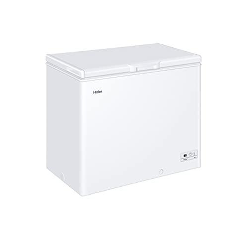 Haier HCE203F Congelatore Orizzontale a Pozzetto, 198 Litri, Temperatura Regolabile, Funzione Fast Freeze, Silenzioso, Libera Installazione, 94*55*84.5 cm, Bianco