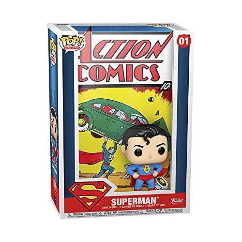Funko Vinyl DC-Superman Action Pop Comic Cover, Multicolore, Standard, 50468