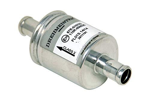 Drehmeister Filtro Gas FL01S 14x14mm - Filtro per autogas, impianti a Gas LPG/CNG - universalmente applicabile per Tutti i Veicoli e Gli impianti a Gas (es. KME, BRC, Stag ECC.)